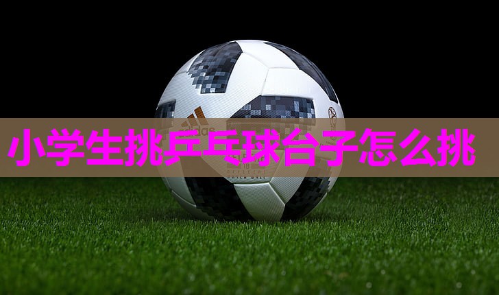 小学生挑乒乓球台子怎么挑
