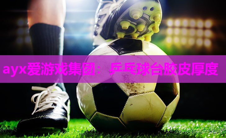 ayx爱游戏集团：乒乓球台胶皮厚度