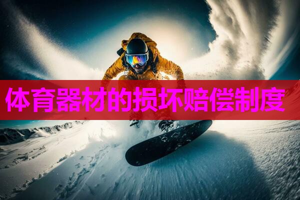体育器材的损坏赔偿制度
