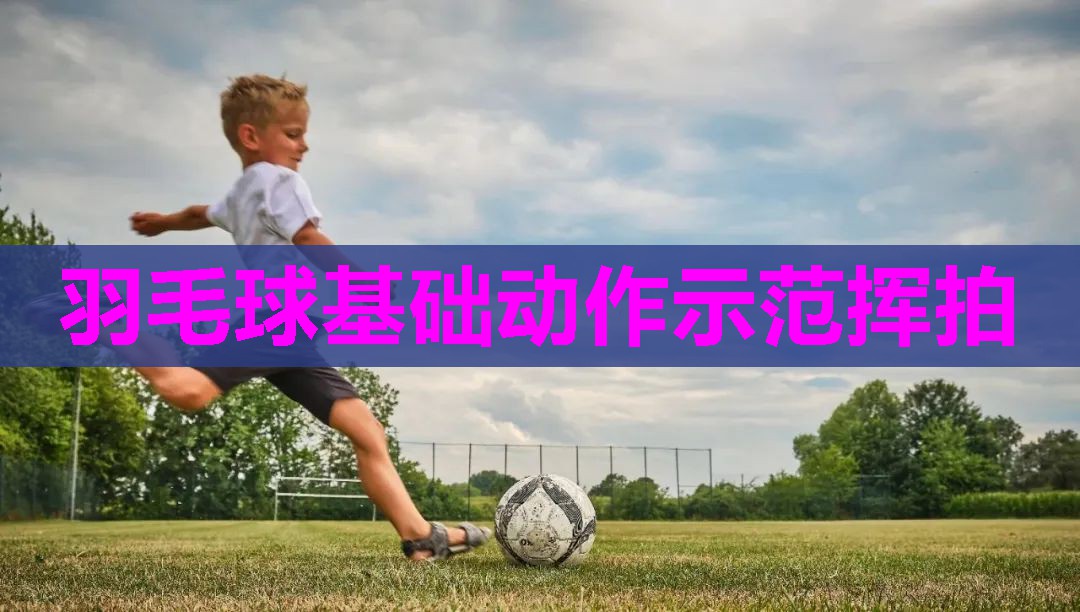 羽毛球基础动作示范挥拍