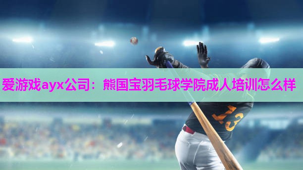 爱游戏ayx公司：熊国宝羽毛球学院成人培训怎么样