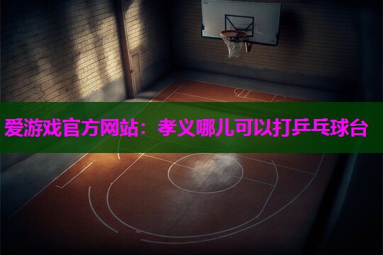 孝义哪儿可以打乒乓球台