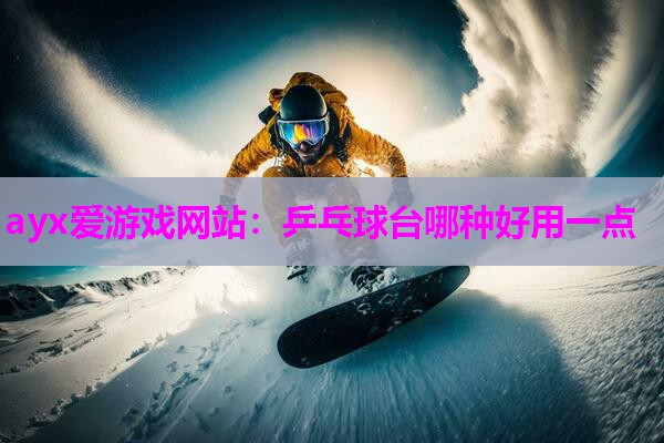 乒乓球台哪种好用一点