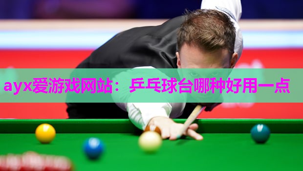 乒乓球台哪种好用一点
