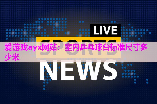 室内乒乓球台标准尺寸多少米