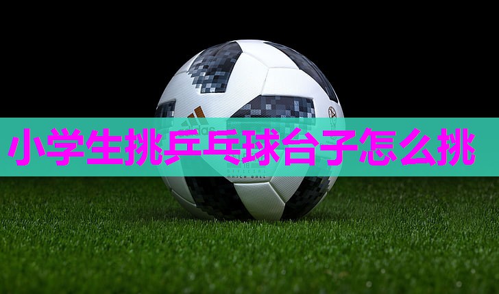 小学生挑乒乓球台子怎么挑