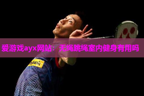 无绳跳绳室内健身有用吗