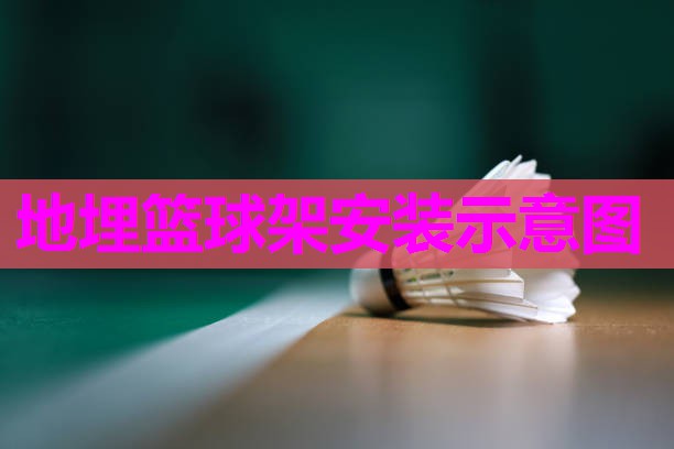 地埋篮球架安装示意图